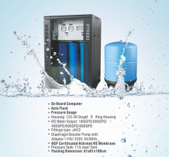 commercial water purification system Cabinet Type Commercial RO Water Purifier Reverse Osmosis System Commercial water system with traditional filters With IC Controller