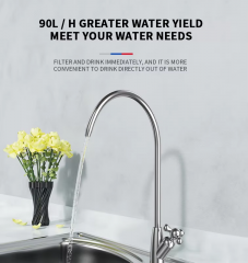 OEM 5 stages water purifier countertop filtro de agua uv filter water stainless steel uf water filters for home drinking