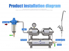 home water filter machine price 6 stage direct tap drinking water filter purifier uf membrane stainless steel water filter