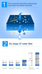 home water filter machine price 6 stage direct tap drinking water filter purifier uf membrane stainless steel water filter