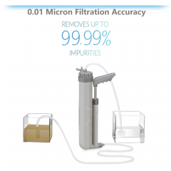 4 Stage Portable Travel Mate Personal UF Filtration Straw Water Purifier Pump Filter For Camping Hiking