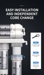 5 STAGE Ultrafiltration Machine Water Filter Drinking Water Purifier Filter cheap price 1 year warranty uf water purifier drink water filter membrane for water purifier