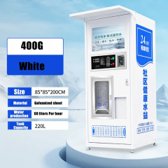 Outdoor 400GPD 800GPD Reverse Osmosis System Vending Machine Water Purification Vending Machines for Community Drinking Water