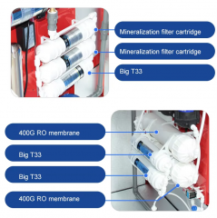 Dual Window Reverse Osmosis Purified Water Vending Machine 220V 2000L Capacity Commercial Mini Portable RO Water Purification Plant