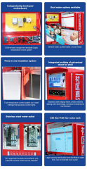 Dual Window Reverse Osmosis Purified Water Vending Machine 220V 2000L Capacity Commercial Mini Portable RO Water Purification Plant