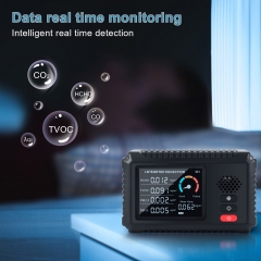 TVOC formaldehyde concentration detector carbon dioxide detector air quality PM2.5 detector air quality monitor