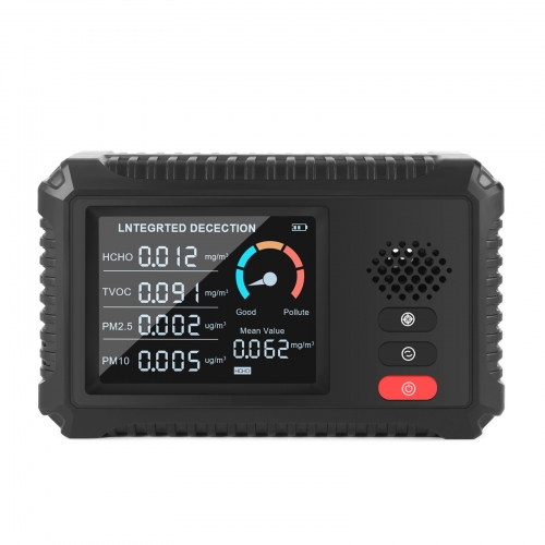 TVOC formaldehyde concentration detector carbon dioxide detector air quality PM2.5 detector air quality monitor