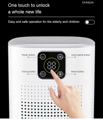 Mini Fragrance Wholesale Personal Best Home Smart air Purifier Smoke China 2025 Home air Purifier Hepa Filter