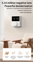 Air Purifier Negative Ion Deformaldehyde Odor Filter USB Rechargeable Household Deodorizer air cleaner purifier