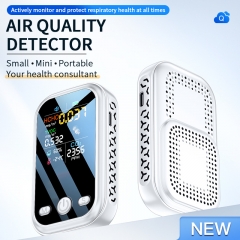 Handheld portable co2 air quality detector smart formaldehyde carbon dioxide detector with indoor temperature and humidity