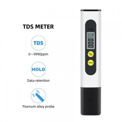 Digital TDS Meter Water Quality Tester 0-9990ppm, Portable PPM Meter for Drinking Water/Aquarium/Hydroponics/Pools