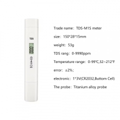 Digital Ppm Meter Aquacuture Measurements Tds Machine to Check Water Quality