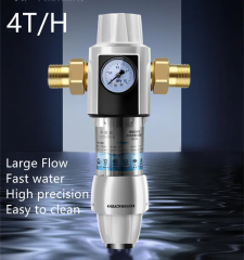 Integrated Turning Scraper Whole House Auto Backwash Water Pre Filter Large Flow Prefilter