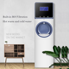 Intelligent water dispenser Smart RO water filter dispenser New Hot Warm Cold Water Dispenser with RO System UV lamp