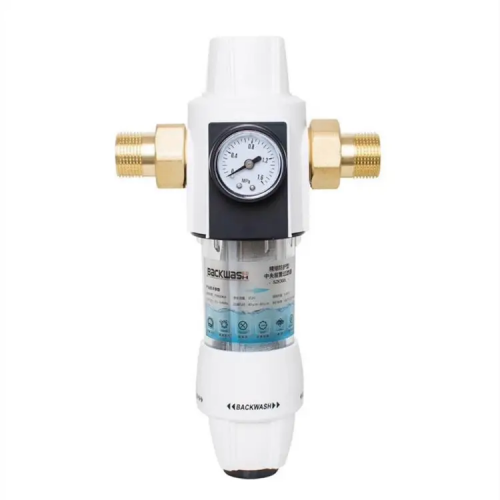Integrated Turning Scraper Whole House Auto Backwash Water Pre Filter Large Flow Prefilter