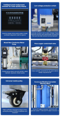 250L/H 500L/H Industrial Reverse Osmosis System RO Membrane Carbon Filter Farm Water Purification Drinking Water Purifier Machine RO Plant