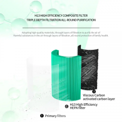 Smart Home Hepa air Purifier Adjustable Wind Speed Competitive Prices Low Noise Advanced Technology H13 Filter
