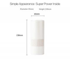 Air Purifier Manufacturer ABS Portable Hepa Activated Carbon Air Purifier With Aroma Function