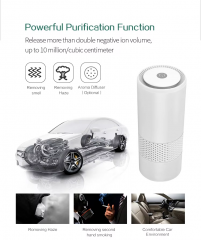 Air Purifier Manufacturer ABS Portable Hepa Activated Carbon Air Purifier With Aroma Function