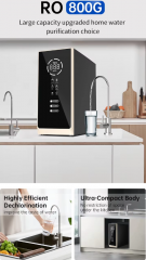 Oem Kitchen Under Sink 800gpd Household Drinking Ro Reverse Osmosis System Water Purifier For Home Office Use