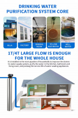304 Stainless Steel 2000L/H Tap Filter Wall Mounted Wholesale Best Water Softener for Industrial