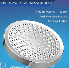 High Pressure Rain Shower Head Filter Set for Hard Water Removes Chlorine and Harmful Substances