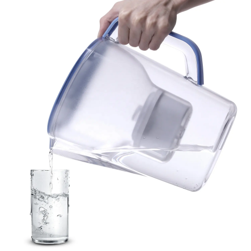 Household Large 10 Cup 3 Stage Filtration Water Filter Pitcher Water Jug for Healthy Drinking Water
