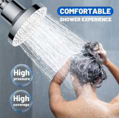 Modern Stainless Steel Household Shower Head with multilevel Filter Pure Water G1/2