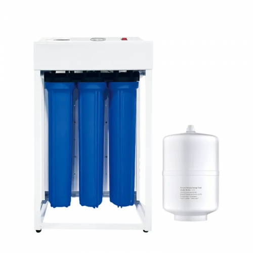 Commercial RO Water Purifier System 400G 5-Stage Filtration RO Water Purifier Low Wastewater Ratio School Application