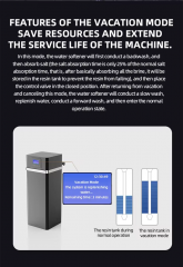 Intelligent Luxury Automatic Water Softener for Whole House Electric Power for Residential Home Use Salt Depletion Feature