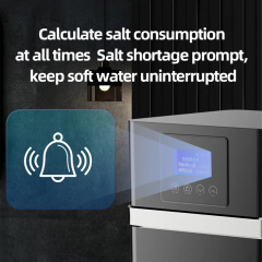 Intelligent Luxury Automatic Water Softener for Whole House Electric Power for Residential Home Use Salt Depletion Feature
