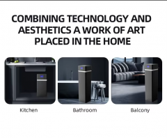 Intelligent Luxury Automatic Water Softener for Whole House Electric Power for Residential Home Use Salt Depletion Feature