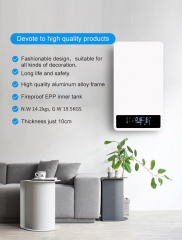 OEM ODM Low Noise Co2 Tuya WiFi Bathroom Nail Salon Smart Heat Recovery Ventilation Fresh Air System 110V Air Purifier