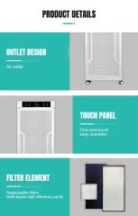 Smart HEPA Air Purifier with UV Sterilization | PM2.5 Removal | High CADR