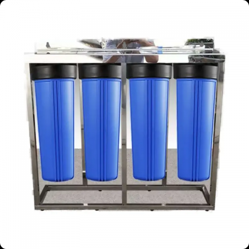 Factory Professional Manufacturing Big Blue Water Purifier Drinking Water Filter 4 Stage Water Filtration Purifier system