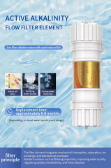 Commercial 0.01 Micron Alkaline Ball Filter Cartridge Membrane Ultrafiltration & Reverse Osmosis Activated Carbon Water Filter