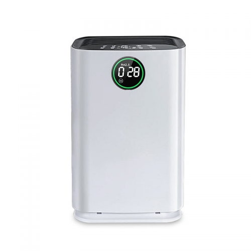 Customized Smart Air Purifier with Humidifier & UV Sterilizer Auto-adjust Humidity for Allergy Relief