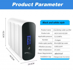 High Quality 400G 600G Domestic Reverse Osmosis Smart Drinking Water Filter Purifier RO System for Home Use