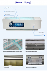 Wall Mounted Air Purifier Sterilizer Ozone Generator Ionizer for Home Hospital School