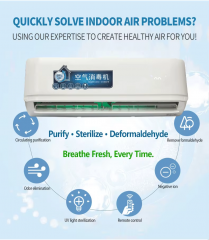 Wall Mounted Air Purifier Sterilizer Ozone Generator Ionizer for Home Hospital School