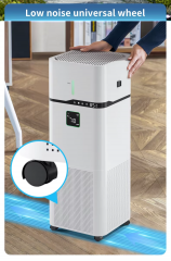 New fog-free humidification air purifier household negative ion ultraviolet sterilization deformaldehyde air sterilizer