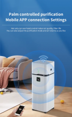 New fog-free humidification air purifier household negative ion ultraviolet sterilization deformaldehyde air sterilizer
