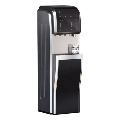 Commercial Intelligent Advanced RO Filtration System Vertical Water Dispenser With Ice Maker Machine