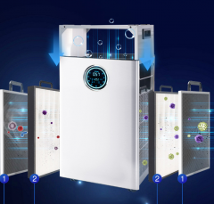 Intelligent wifi commercial large-scale air purifier in addition to formaldehyde UV plasma air purification and disinfection machine