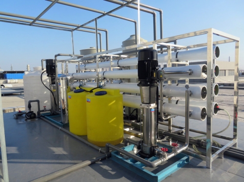 15 tons / hour large-scale industrial two-stage reverse osmosis water treatment RO water plant