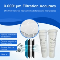 2025 Factory Desktop Water Purifier Dispenser Hot Selling Desktop Water Cooler Hot&cold Normal Purifier Children Safety Lock RO Water Dispenser Purifier Cooler