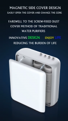 600G/800G AI Display Reverse Osmosis Water Filtration System Household Appliance TDS Display Value Water Purifier