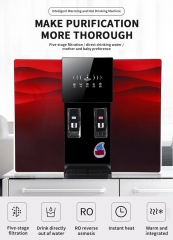 Hot Cold Water Desktop Dispenser Reverse Osmosis Water Filter System Machine Home Appliances Water Dispenser