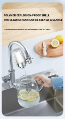 Portable Household Water Purifier Filter Manual Faucet Tap Water Filter