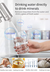 Direct Drinking Water Faucet Filter Activated Carbon Household Stainless Steel UF water purifier for faucet